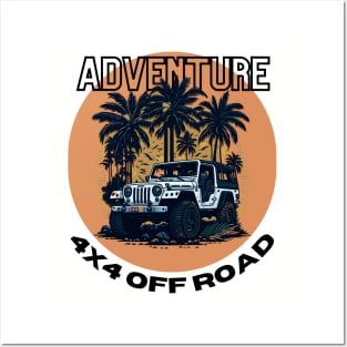 4x4 off-road Adventure Posters and Art